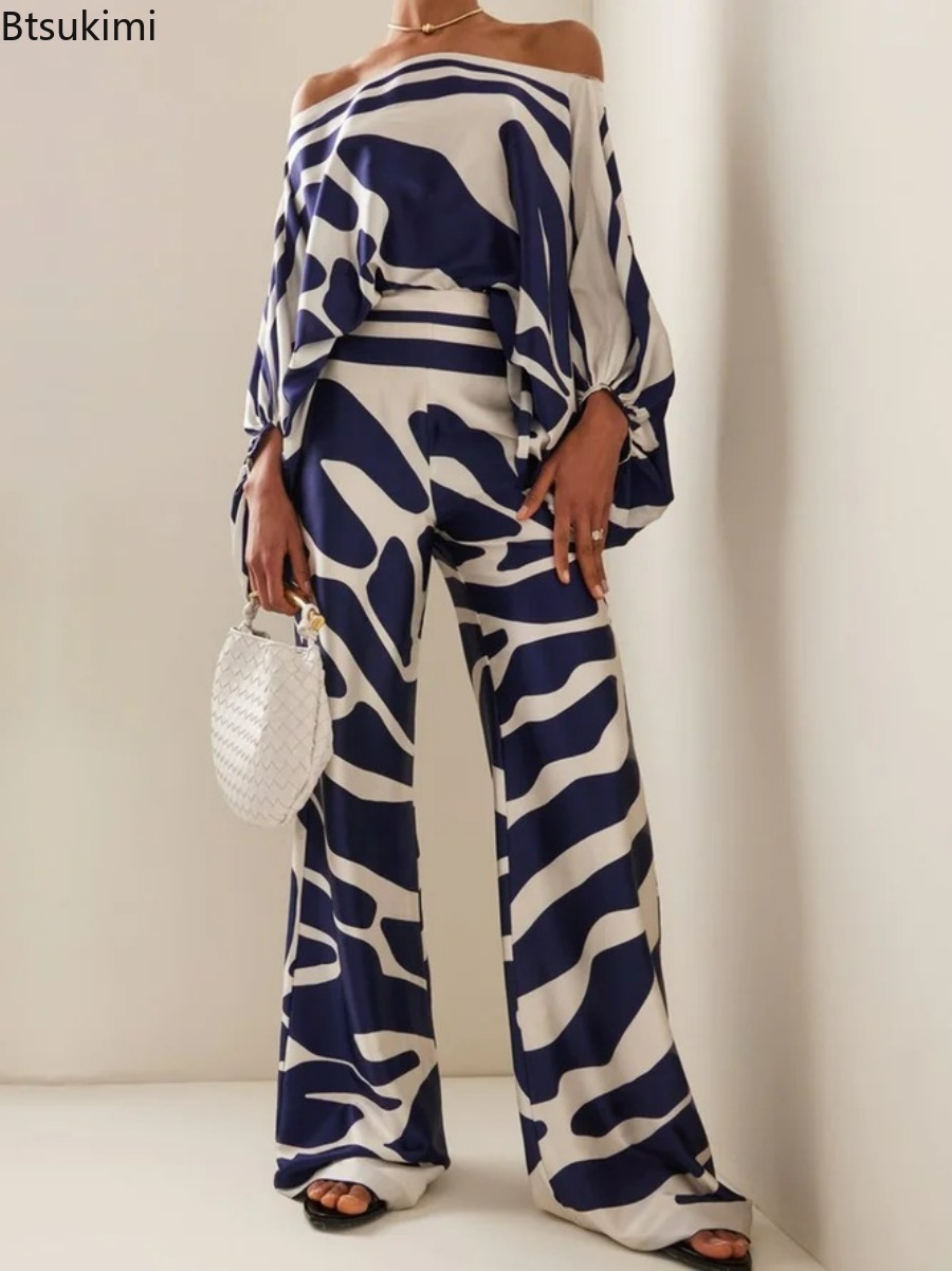 Men'S Fashion X - 2026 Kadın İki Parçalı Takımlar Afrika