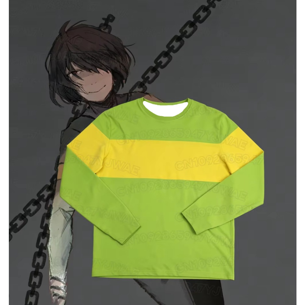 Mens Fashion Clothes - Erkek ve Kadın Deltarun Kris Cosplay