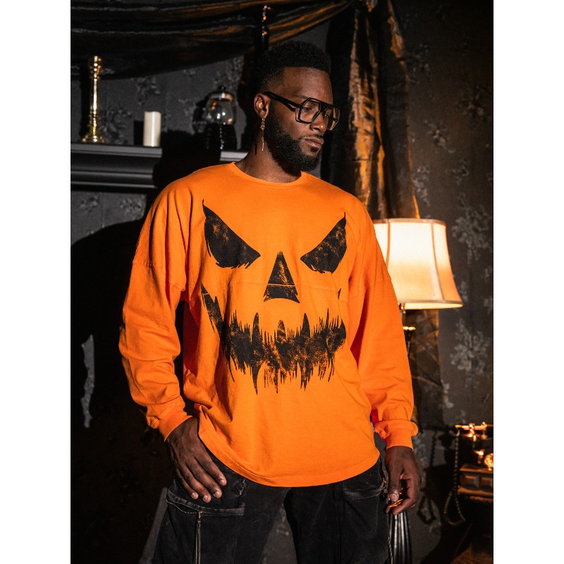 Halloween Temalı Kabak ve Haya - Men'S Fashion T Shirts incelemesi ve fiyatı