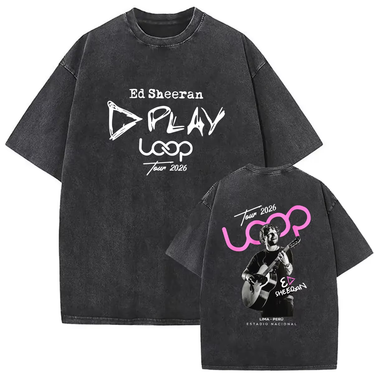 Rapçi Ed Sheeran Loop Tour 202 - Poster Men Fashion incelemesi ve fiyatı