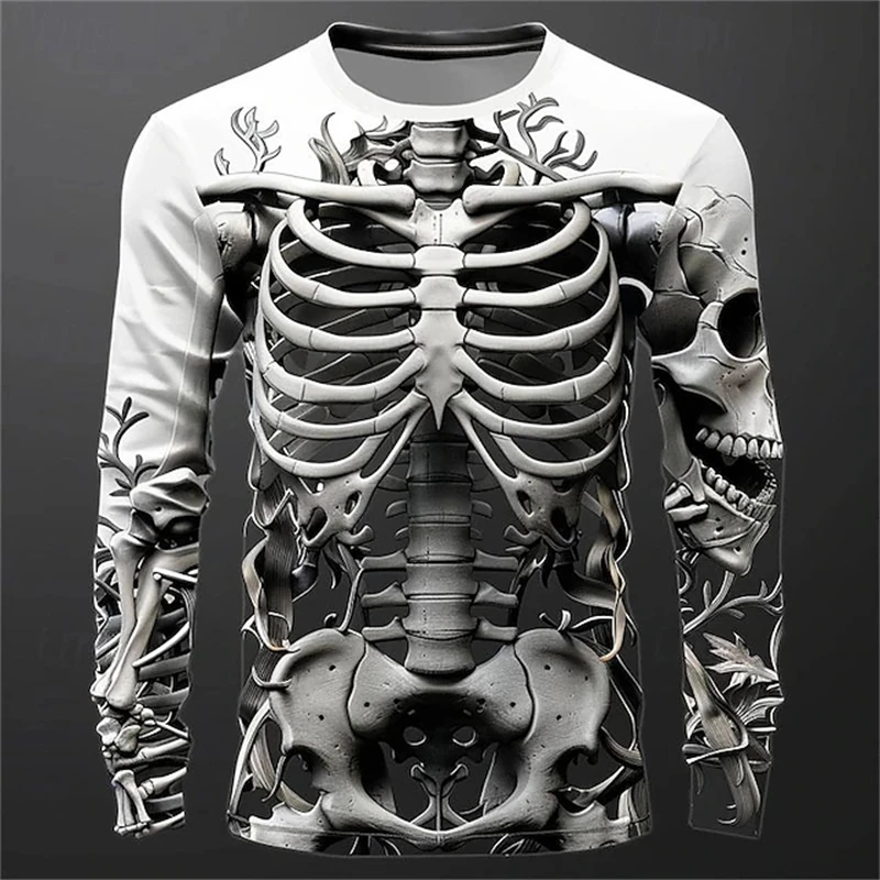 3D Baskı İskelet Kafatası Dese - Mens Fashion Clothes incelemesi ve fiyatı