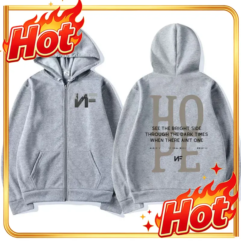 Rapper NF Hope Tracklist Fermu - Mens Fashion Zip Up Hoodies incelemesi ve fiyatı