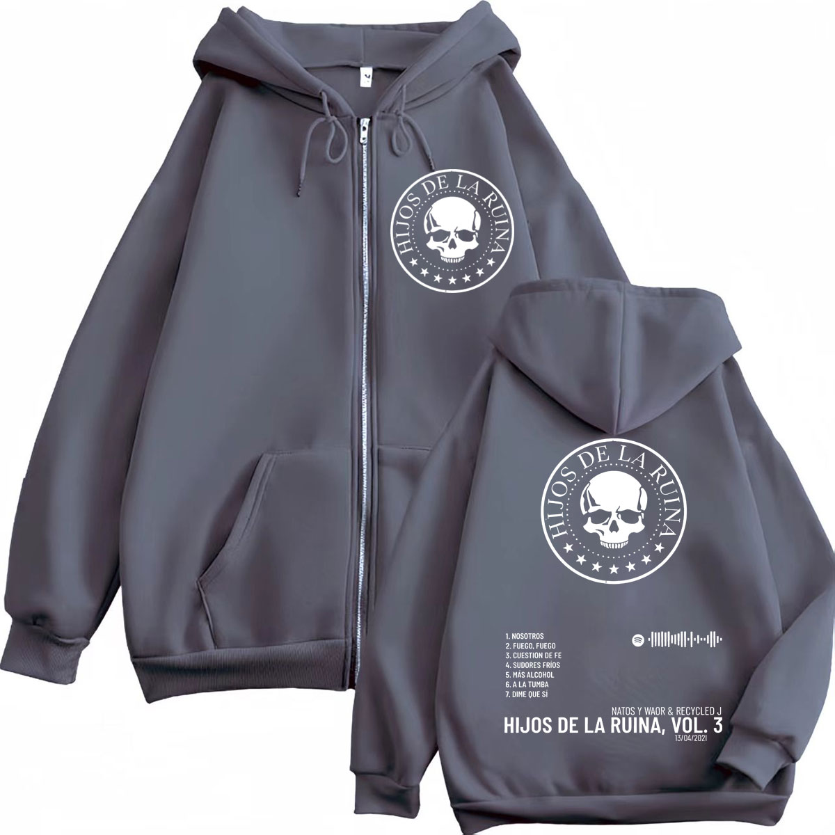 Rap Duo Natos Y Waor Hijos De  - Mens Fashion Zip Up Hoodies incelemesi ve fiyatı