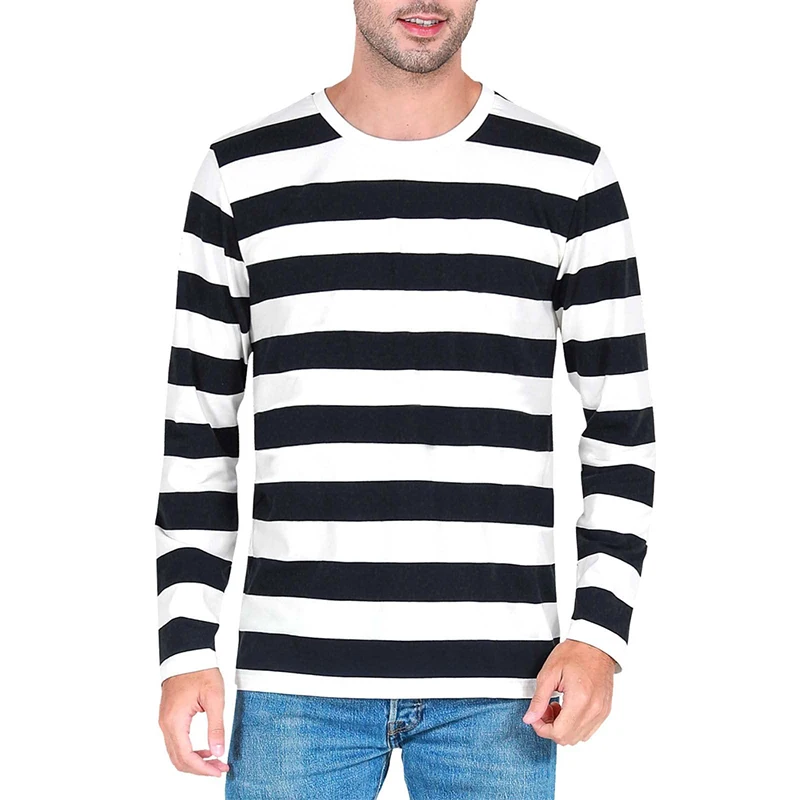 Moda Kontrast Çizgili 3D Baskı - Men'S Fashion T Shirts incelemesi ve fiyatı